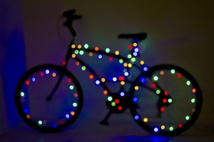vélo lumineux