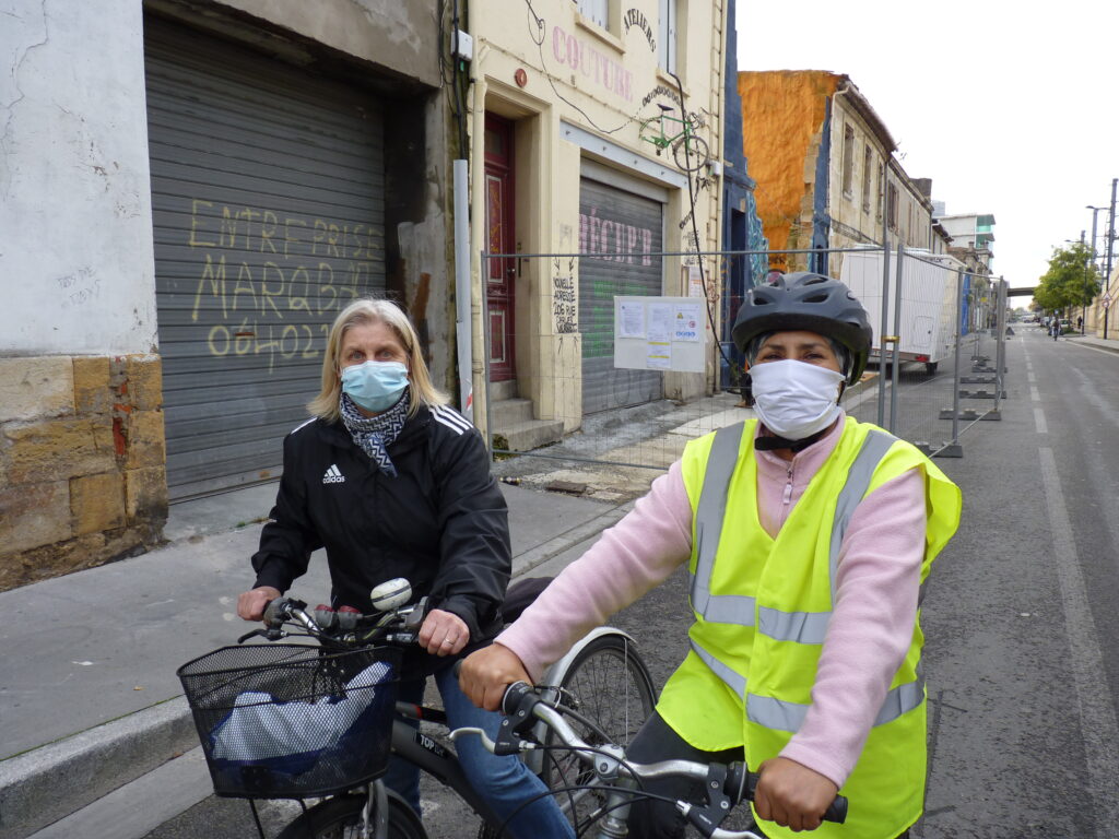 photo de la dernière session de vélo école adultes