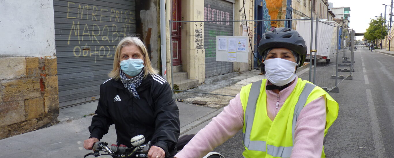 photo de la dernière session de vélo école adultes