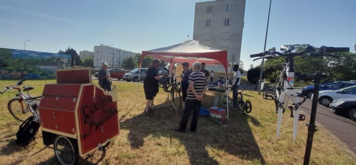 Journée vélo à Sarcignan