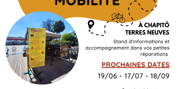 Permanence mobilité à Terres Neuves !