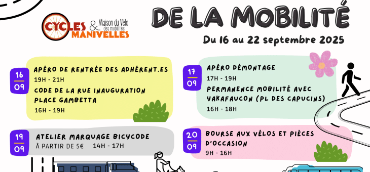 Semaine de la mobilité