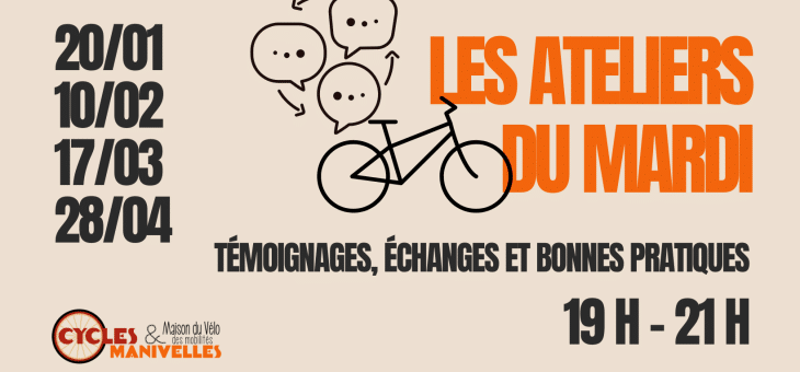 Les ateliers du mardi, ça continue