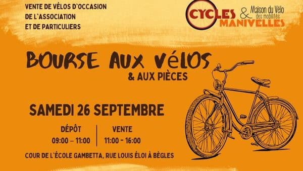 BOURSE AUX VÉLOS D&rsquo;AUTOMNE